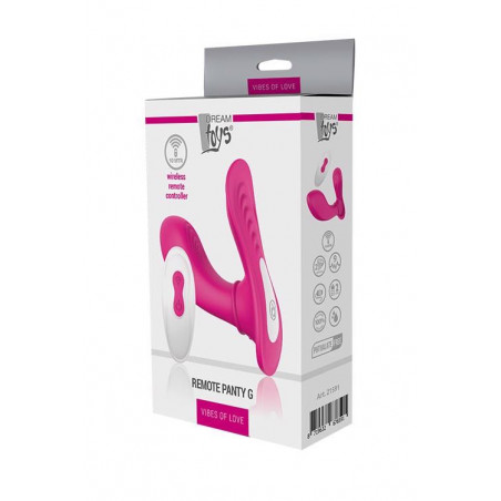 VIBES OF LOVE REMOTE PANTY G MAGENTA